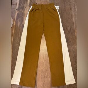 Forever 21 Tan and Cream Joggers